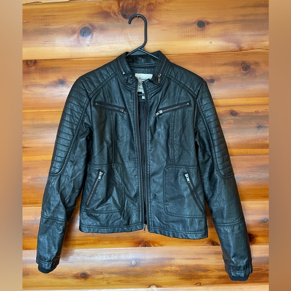 Maralyn & Me Leather Jacket